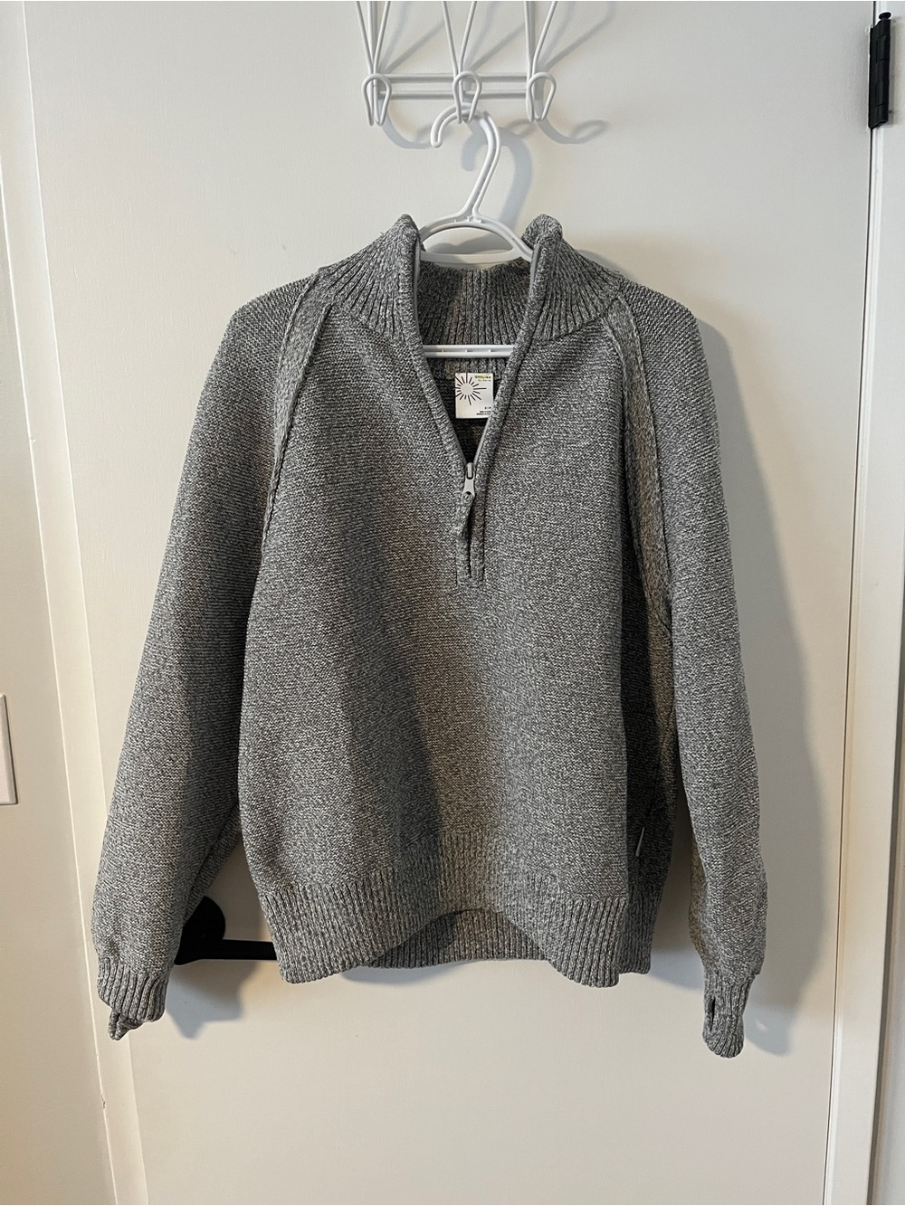 Heather Half-zip Pullover